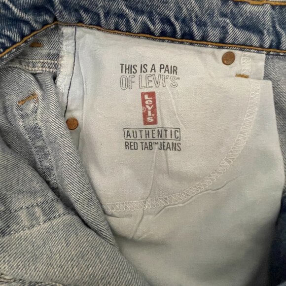 Levi's 512 Jeans Men 32x29 Blue Denim Straight Regular Size Authentic Original - Picture 4 of 7